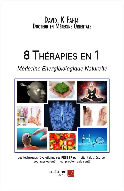 Couverture ebook de 8 Thérapies en 1, de David k. Fahmi