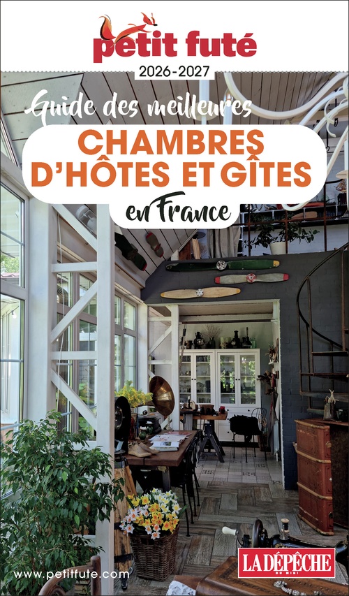 ebook cover of Guide Les Meilleures Chambres D´hôtes 2026 Petit Futé, by Dominique Auzias, Jean-Paul Labourdette