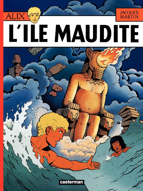 Couverture ebook de Alix (Tome 3) - L'île maudite, de Jacques Martin