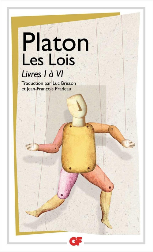 Couverture ebook de Les Lois - Livres I à VI, de Platon