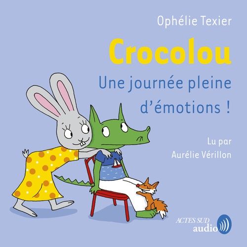 audiobook cover of Crocolou Une journée pleine d'émotions !, by Ophélie Texier