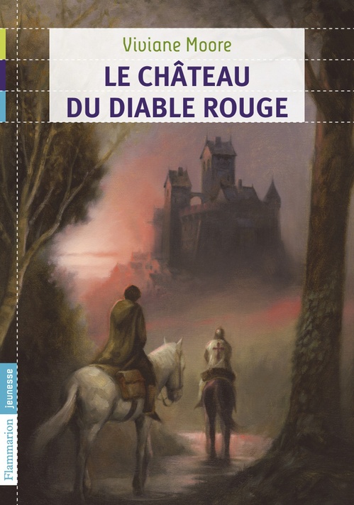 ebook cover of Au temps noir des fléaux (Tome 3) - Le château du diable rouge, by Viviane Moore