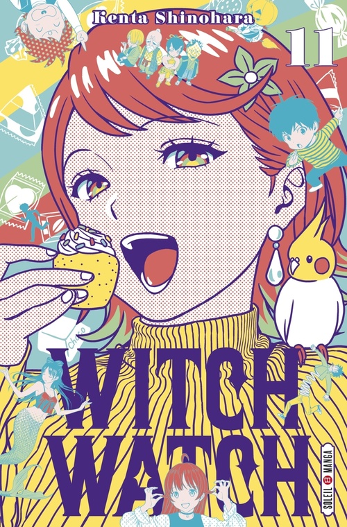 Couverture ebook de Witch Watch T11, de Kenta Shinohara