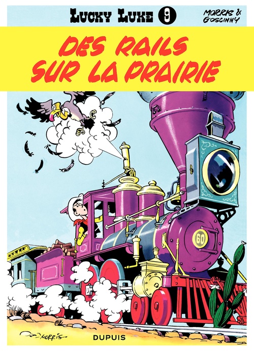 ebook cover of Lucky Luke - Des rails sur la prairie (Multi-Voix), by Morris, René Goscinny