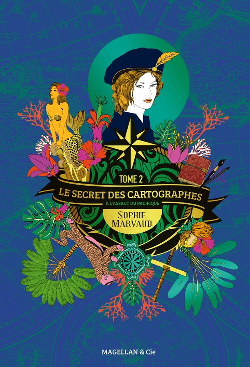 Couverture ebook de Le secret des cartographes, de Sophie Marvaud