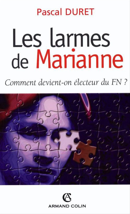ebook cover of Les larmes de Marianne, by Pascal Duret