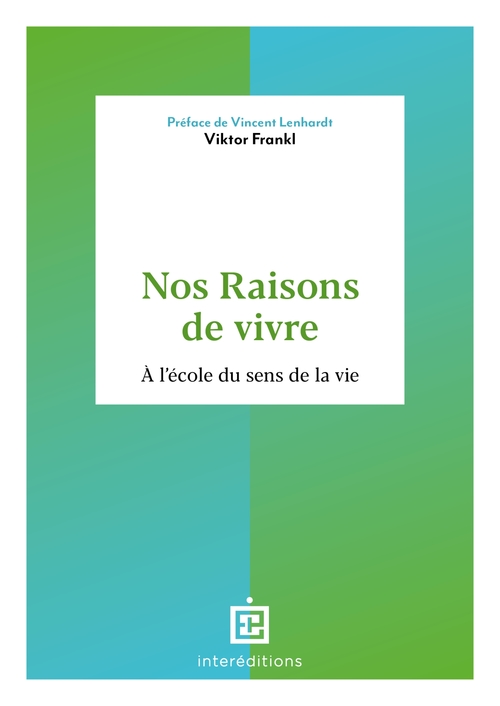 Couverture ebook de Nos raisons de vivre, de Viktor Emil Frankl