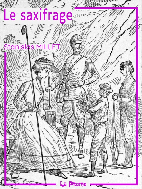 Couverture ebook de La saxifrage, de Stanislas Millet