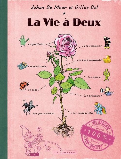 ebook cover of La vie à deux, by Gilles Dal, Johan De moor
