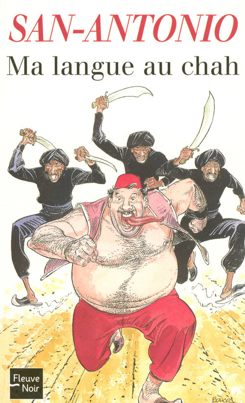 ebook cover of Ma langue au chah, by San-Antonio