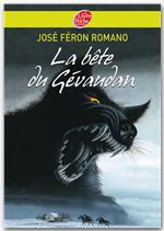 Couverture ebook de La bête du Gevaudan, de José Féron-Romano