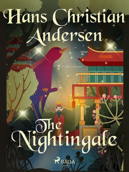ebook cover of The Nightingale, by Hans Christian Andersen