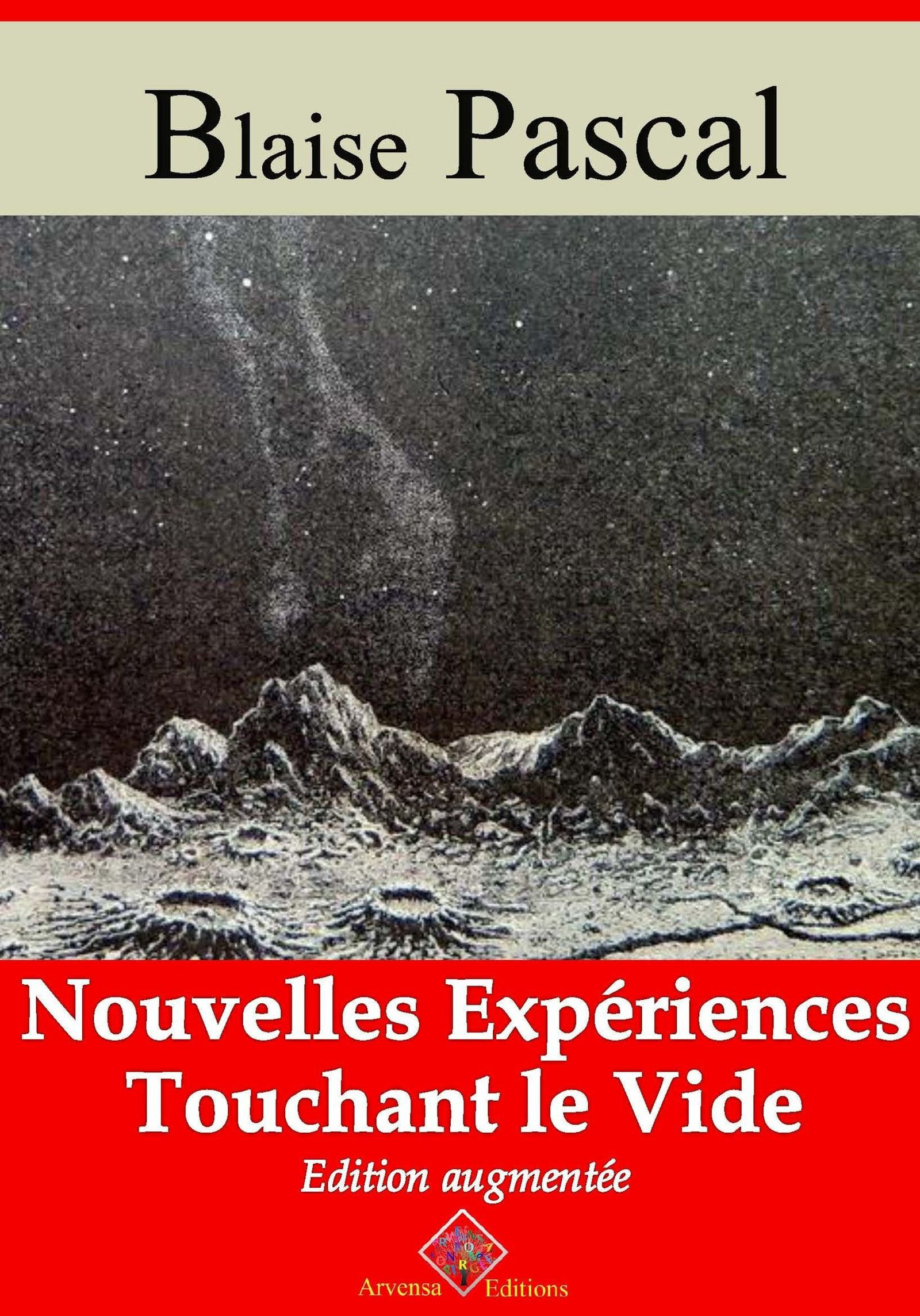ebook cover of Nouvelles expériences touchant le vide - suivi d'annexes, by Blaise Pascal