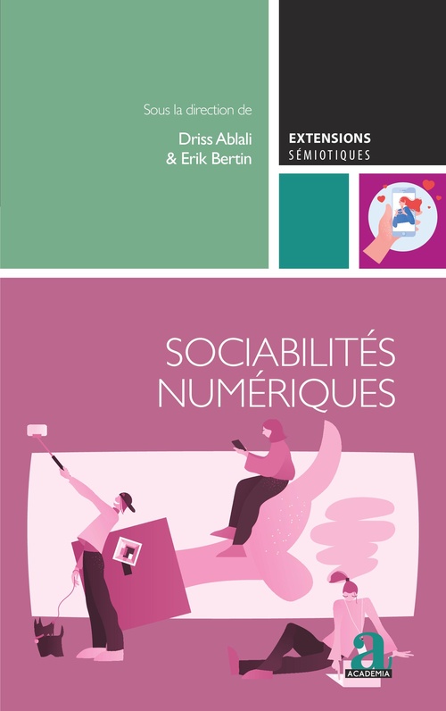 Couverture ebook de Sociabilités numériques, de Driss Ablali, Erik Bertin