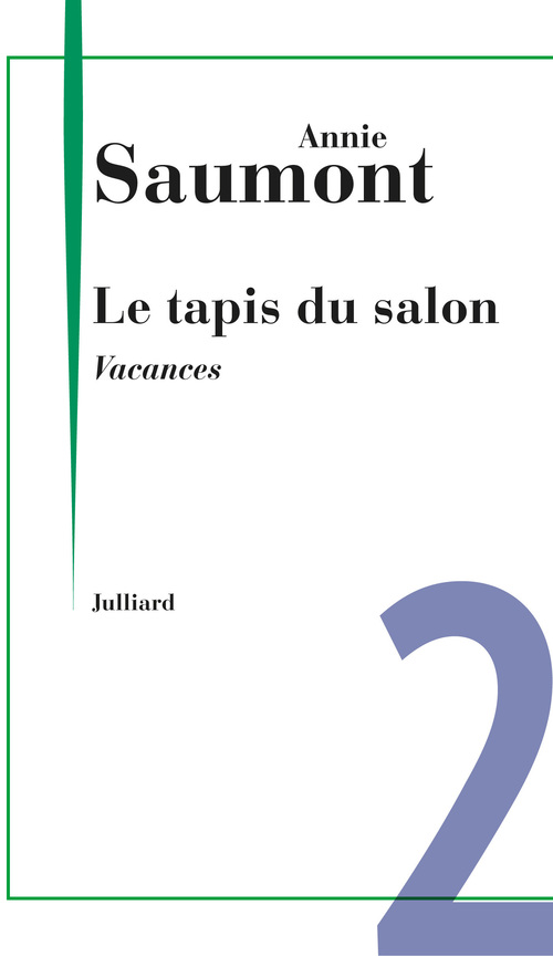 ebook cover of Vacances, by Annie Saumont