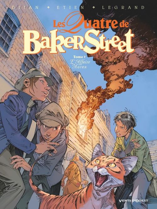 ebook cover of Les Quatre de Baker Street - Tome 07, by David Etien