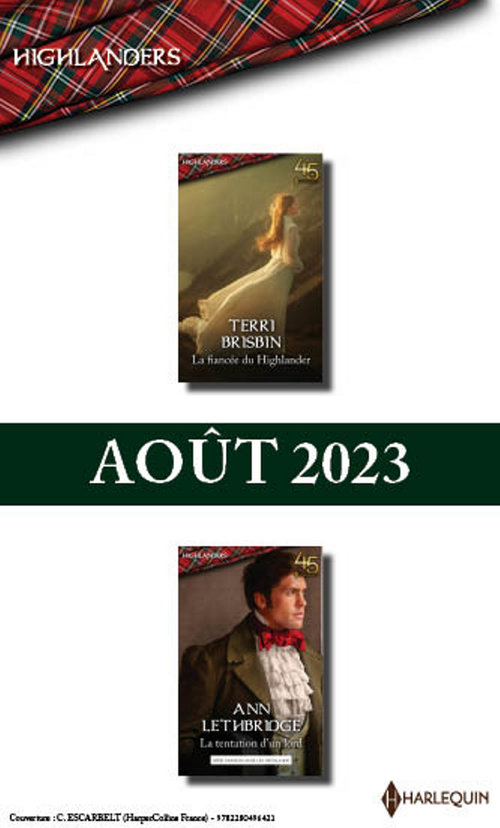 Couverture ebook de Pack mensuel Highlanders - 2 romans (Août 2023), de Ann Lethbridge, Terri Brisbin