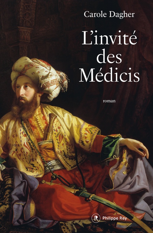 Couverture ebook de L'invité des Médicis, de Carole Dagher
