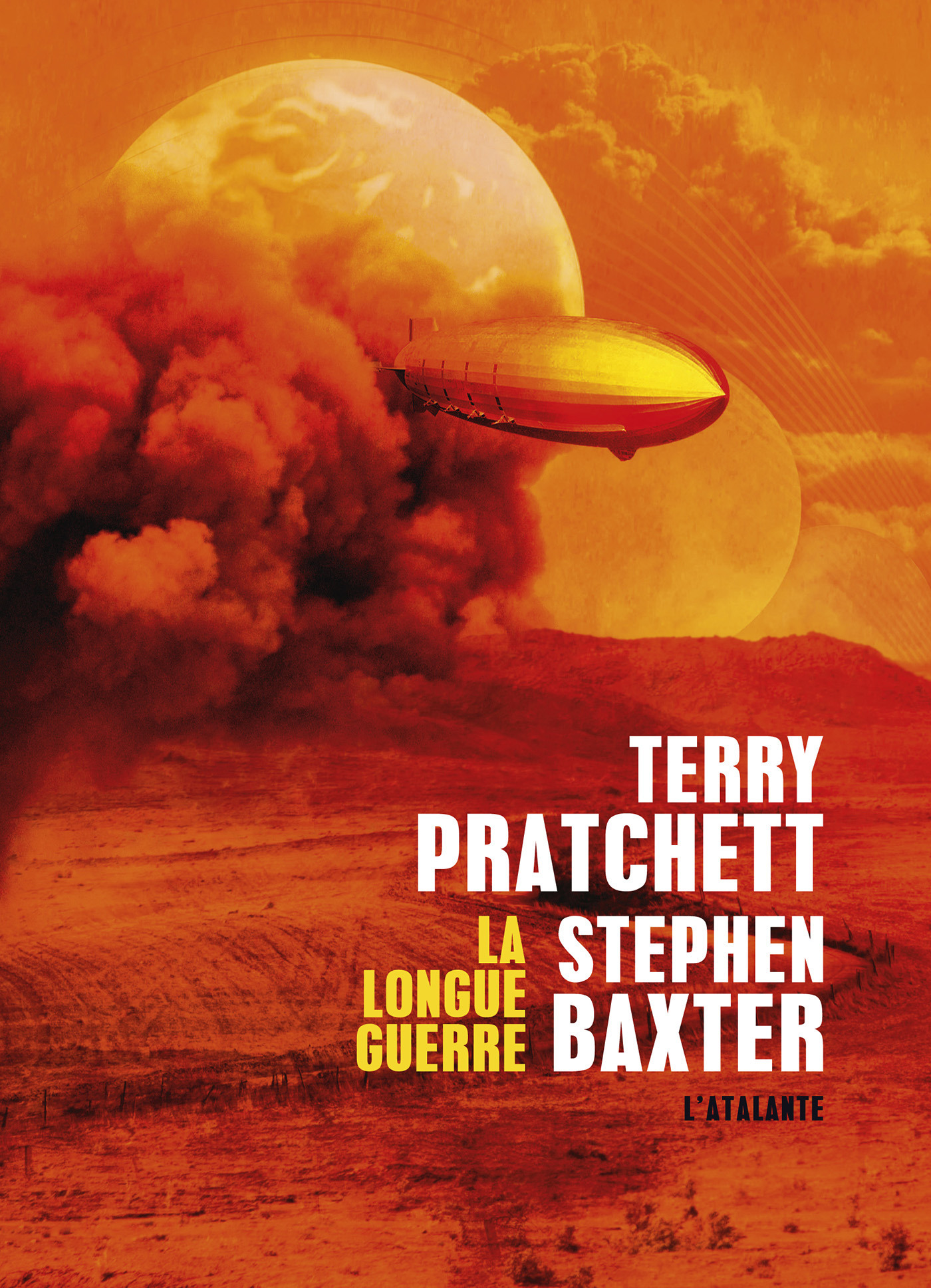 ebook cover of La Longue guerre, by Terry Pratchett, Stephen Baxter