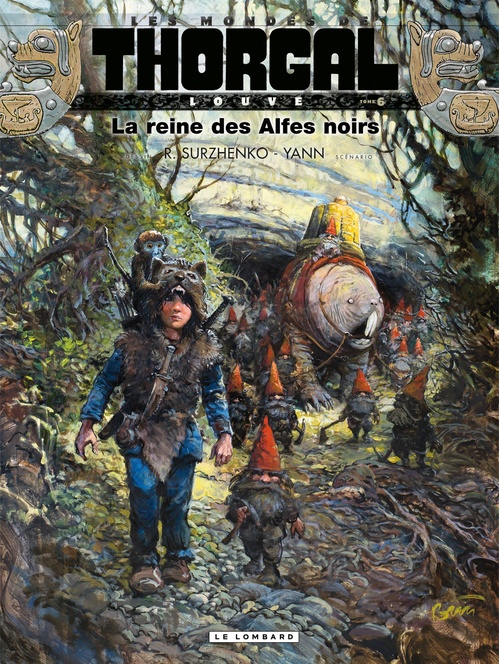 Couverture ebook de Louve - tome 6 - La reine des Alfes noirs, de Yann, Roman Surzhenko