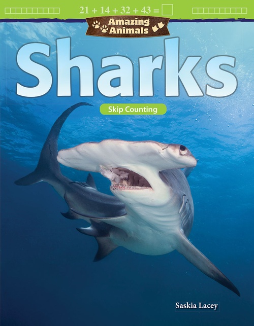 ebook cover of Amazing Animals: Sharks, by Saskia Lacey