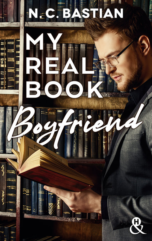 Couverture ebook de My Real Bookboyfriend, de N.C. Bastian