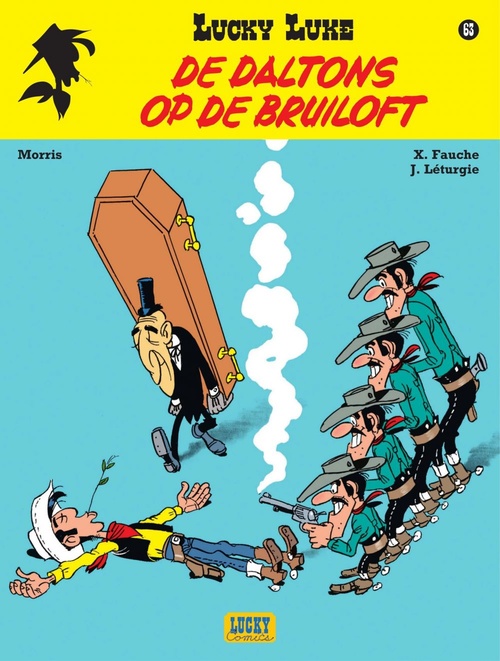 ebook cover of De Daltons op de bruiloft, by Leturgie, Morris