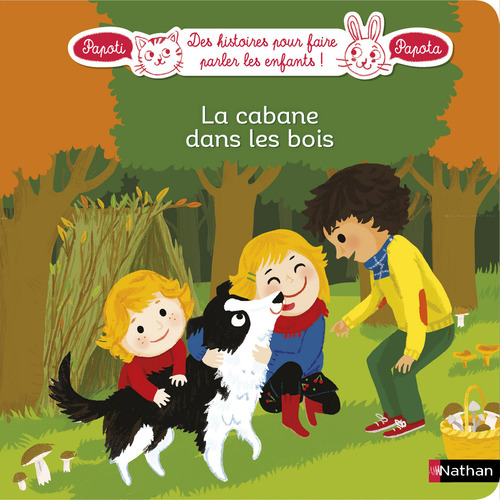 ebook cover of La cabane dans les bois, by France Cottin, Charlotte Roederer