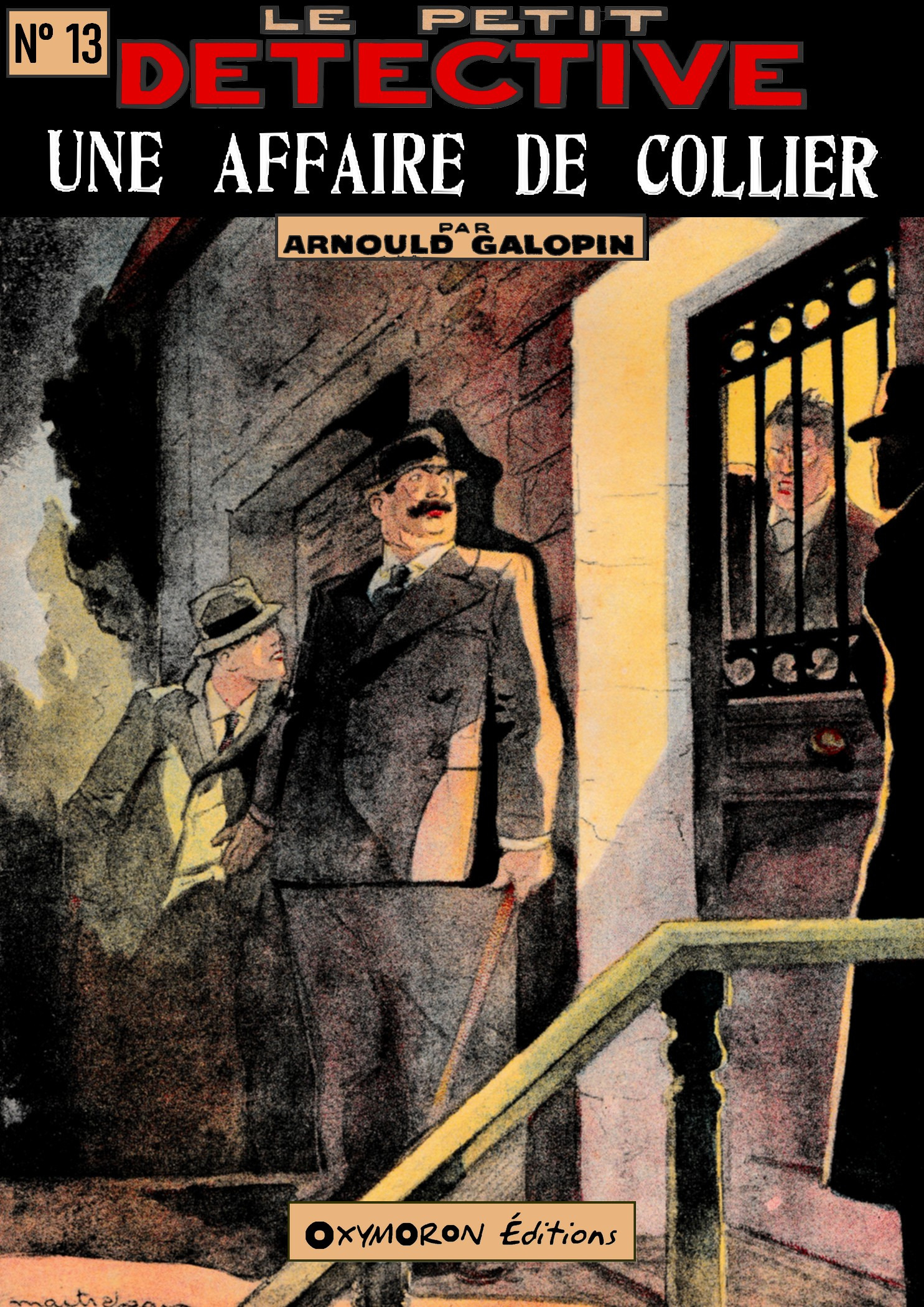 ebook cover of Une affaire de collier, by Arnould Galopin