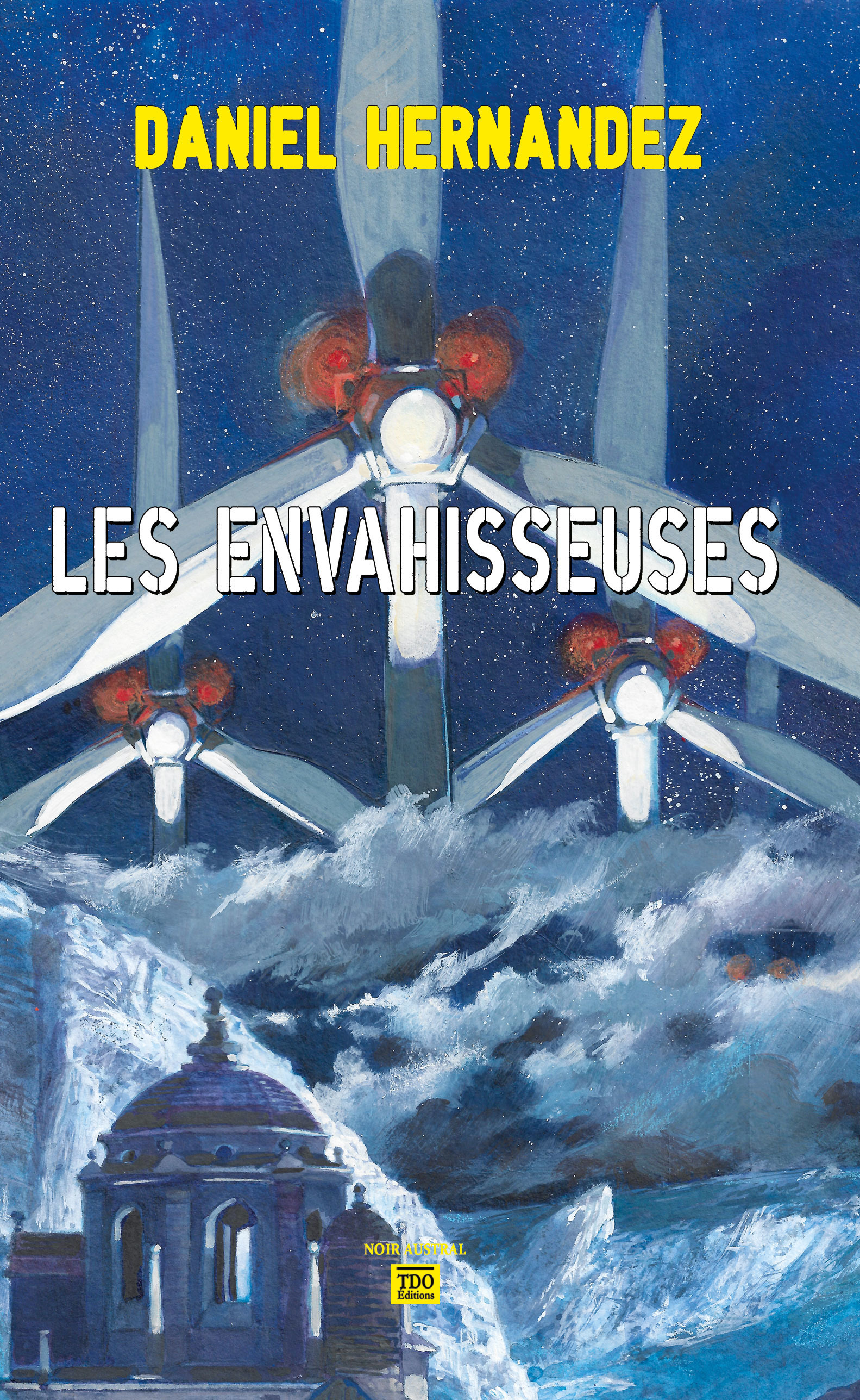 ebook cover of Les Envahisseuses, by Daniel Hernandez
