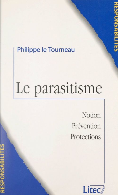 ebook cover of Le parasitisme, by Philippe Le Tourneau