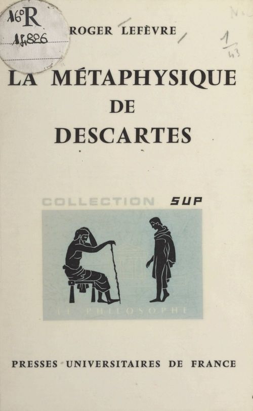 ebook cover of La métaphysique de Descartes, by Roger Lefèvre
