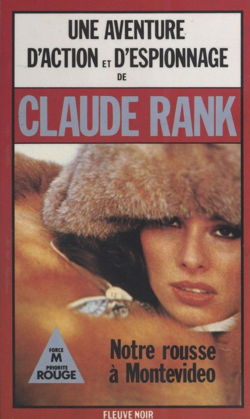 Couverture ebook de Notre rousse à Montevideo, de Rank/C