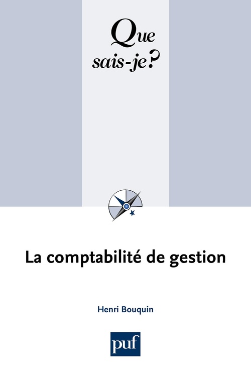 Couverture ebook de La comptabilité de gestion, de Henri Bouquin