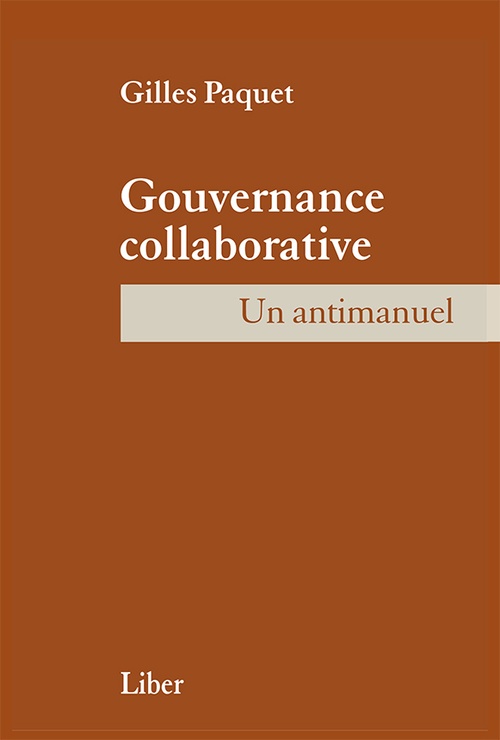 ebook cover of Gouvernance collaborative, by Gilles Paquet