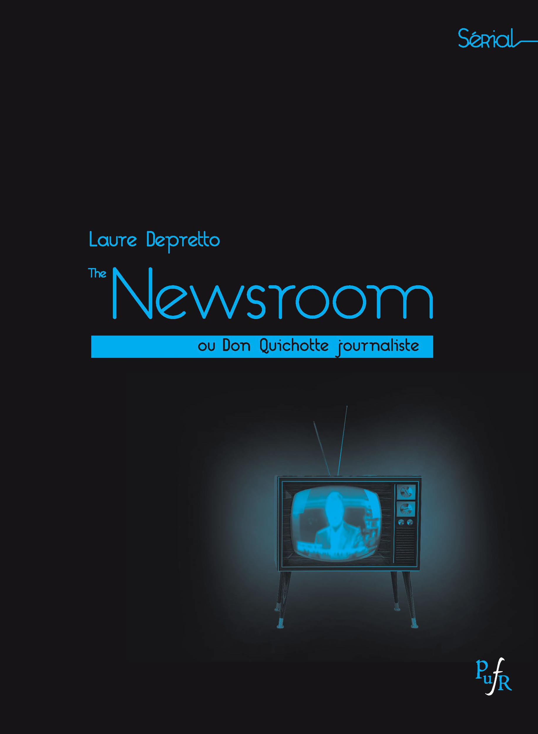 Couverture ebook de The Newsroom, de Laure Depretto