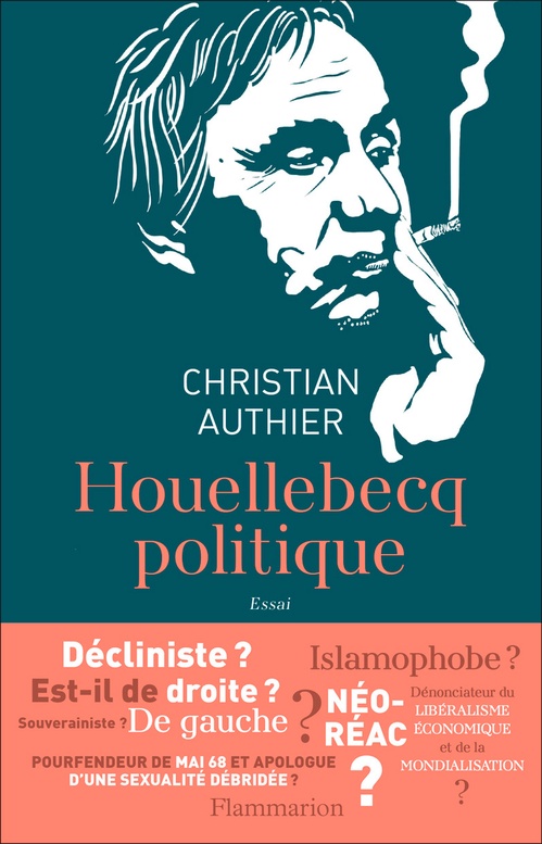 Couverture ebook de Houellebecq politique, de Christian Authier