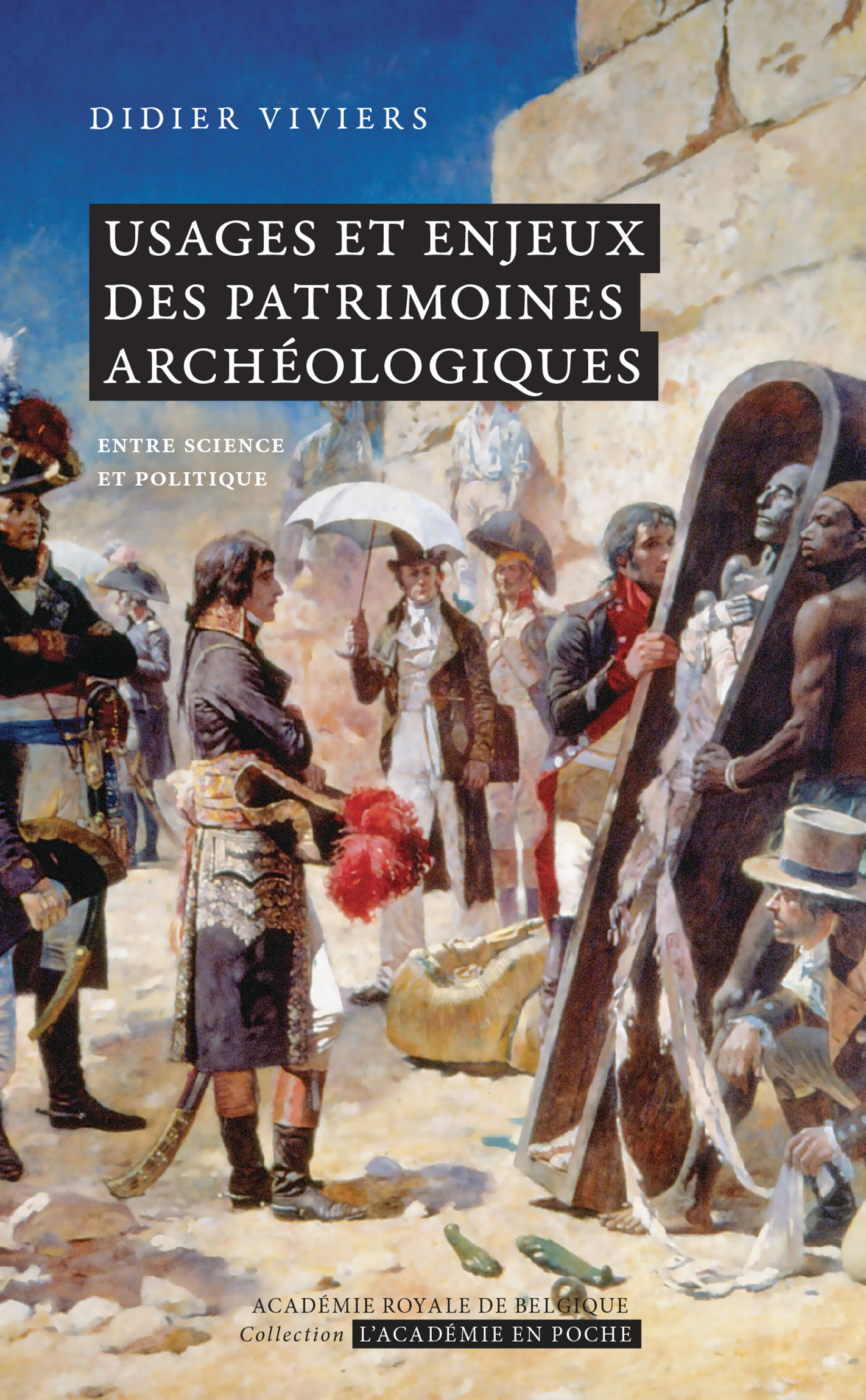 Couverture ebook de Usages et enjeux des patrimoines archéologiques, de Didier Viviers
