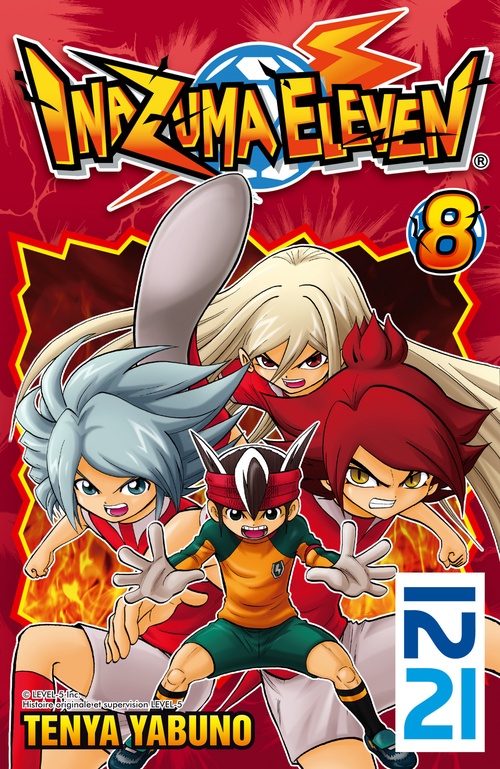 Couverture ebook de Inazuma Eleven - tome 8, de Ten'ya Yabuno