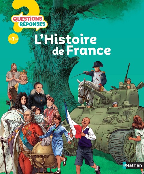 Couverture ebook de L'Histoire de France, de Emmanuelle Ousset