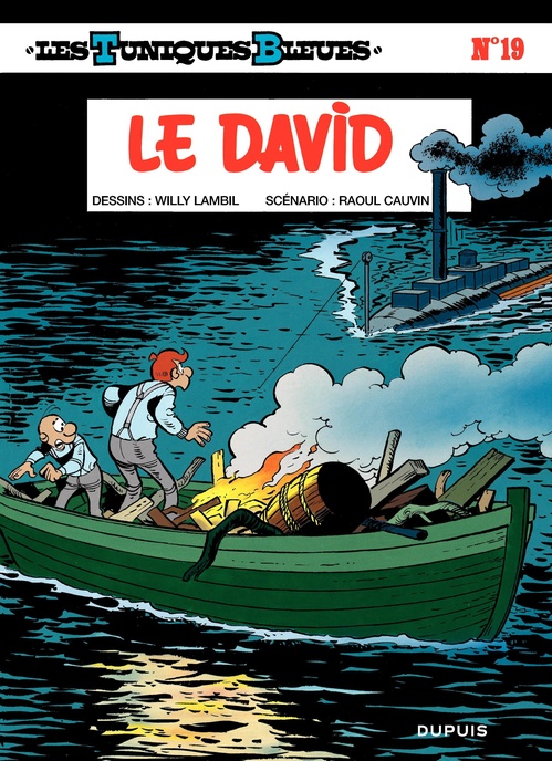 Couverture ebook de Les Tuniques Bleues - Tome 19 - Le David, de Raoul Cauvin, Willy Lambil