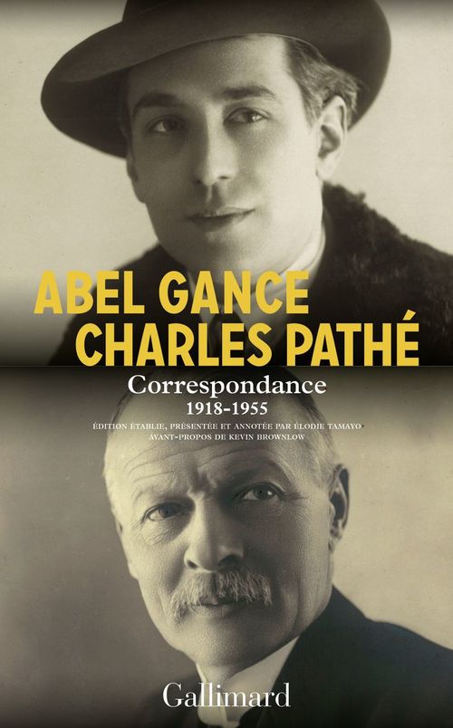 Couverture ebook de Correspondance (1918-1955), de Abel Gance, Charles Pathé