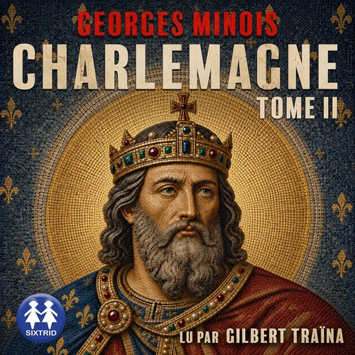 Couverture audiobook de Charlemagne Tome 2, de Georges Minois