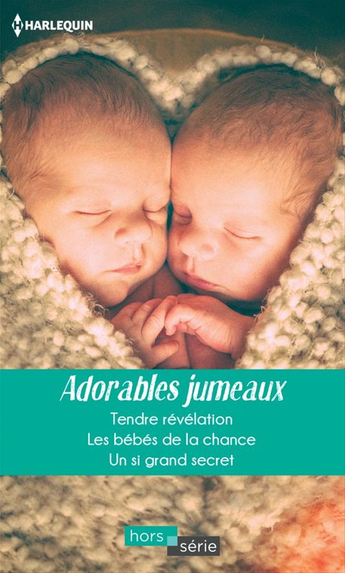 Couverture ebook de Adorables jumeaux, de Fiona Lowe, Raye Morgan, Rebecca Winters