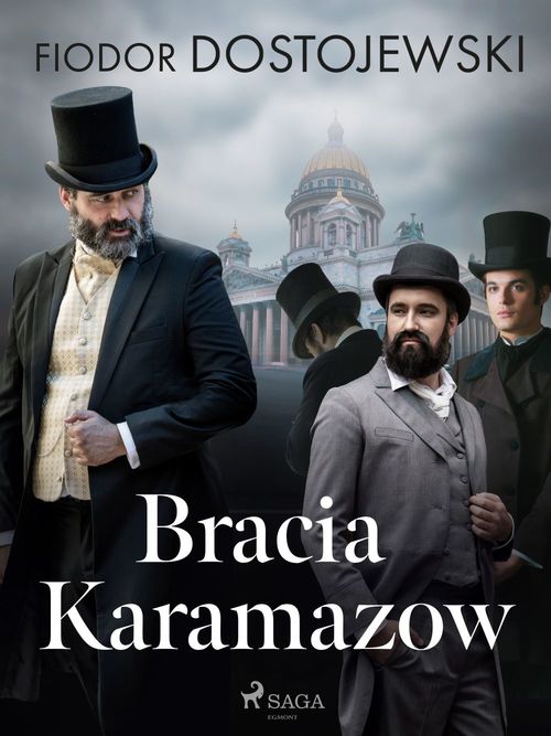 Couverture ebook de Bracia Karamazow, de Fiodor Dostojewski