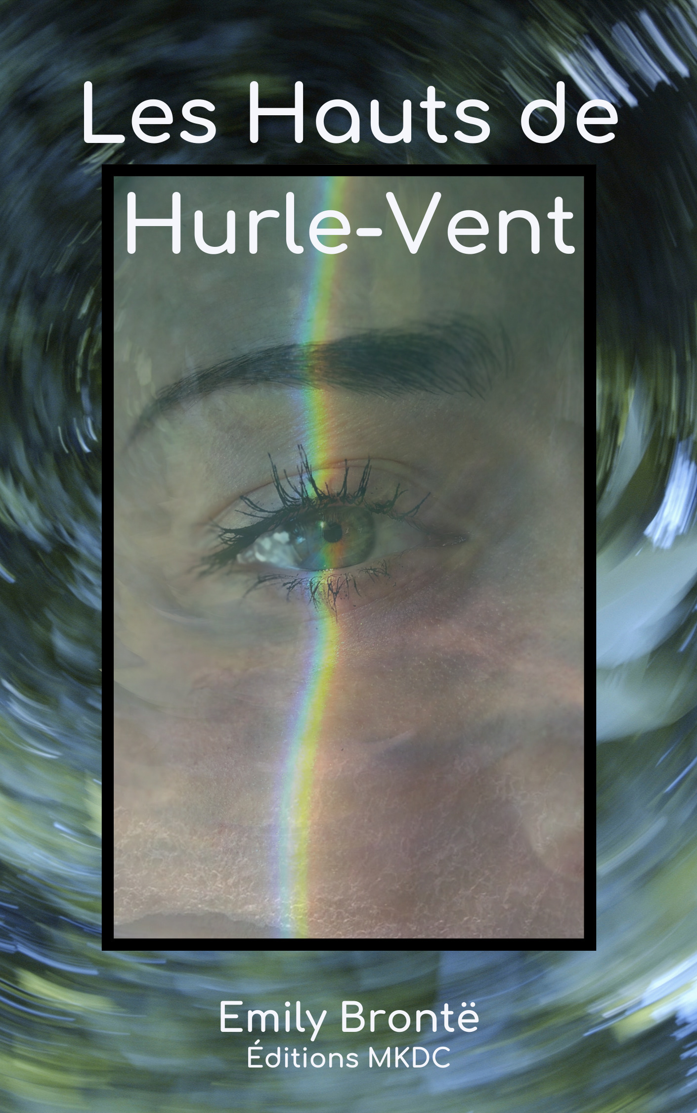 ebook cover of Les Hauts de Hurle-Vent, by Emily Brontë