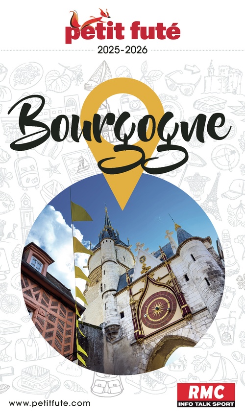 Couverture ebook de Guide Bourgogne 2025 Petit Futé, de Collectif