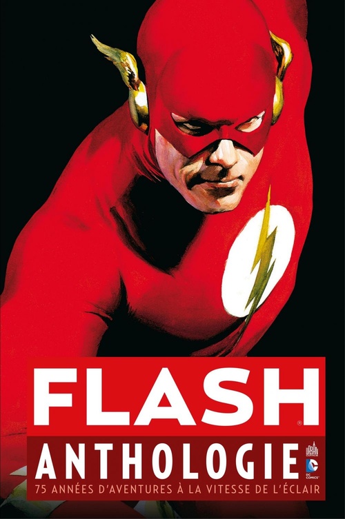 Couverture ebook de Flash Anthologie - 75 années d'aventures à la vitesse de l'éclair, de Collectif