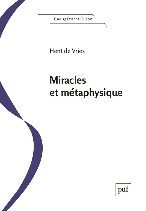 Couverture ebook de Miracles et métaphysique, de Hent De Vries
