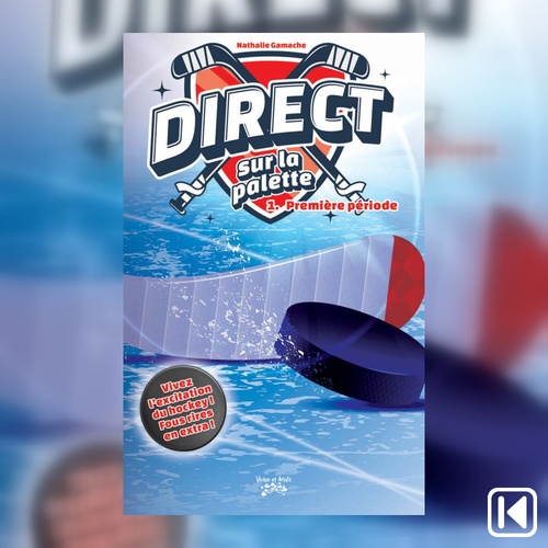 audiobook cover of Direct sur la palette Tome 1, by Nathalie Gamache